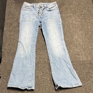 Michael Kors Blue Flare Jeans